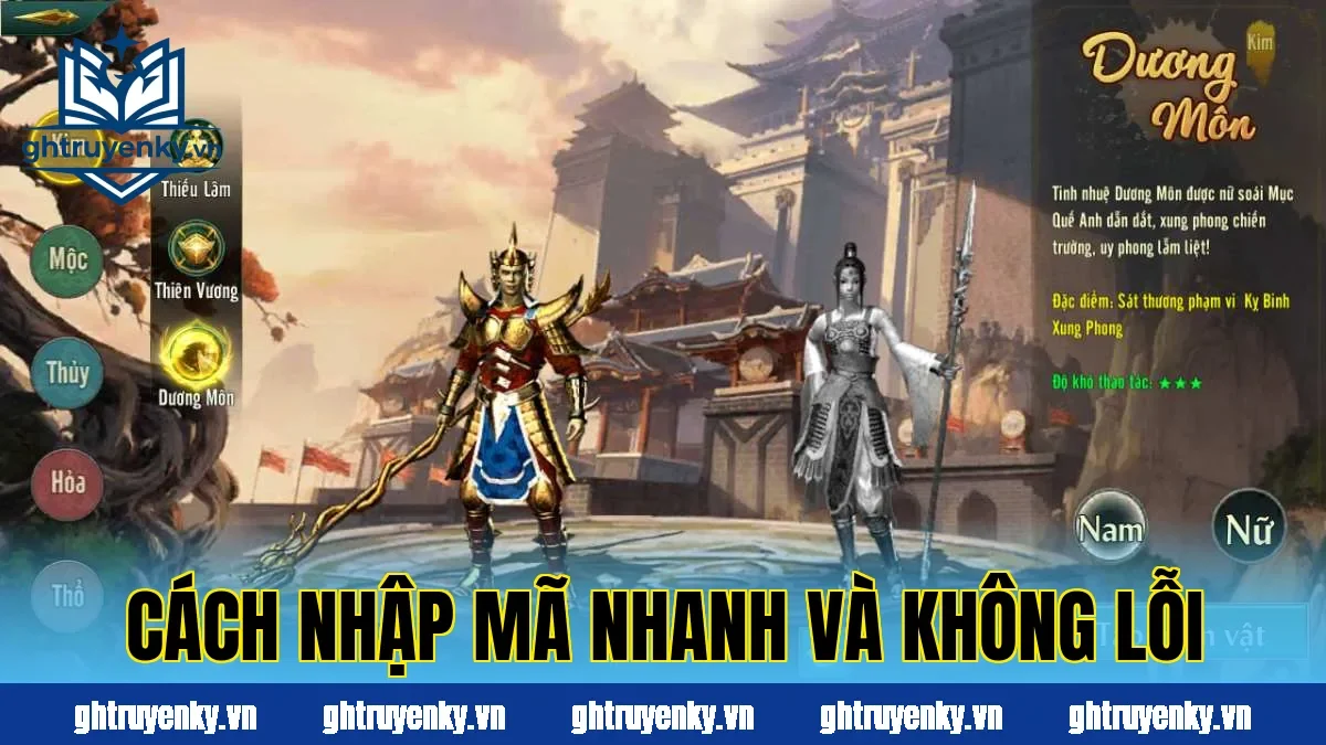 Cách nhập mã nhanh và không lỗi