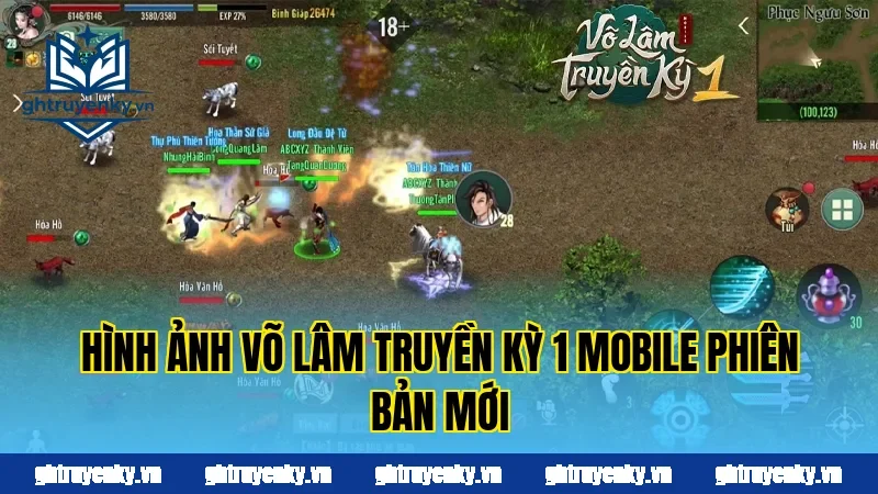 Hình ảnh Võ Lâm Truyền Kỳ 1 Mobile phiên bản mới