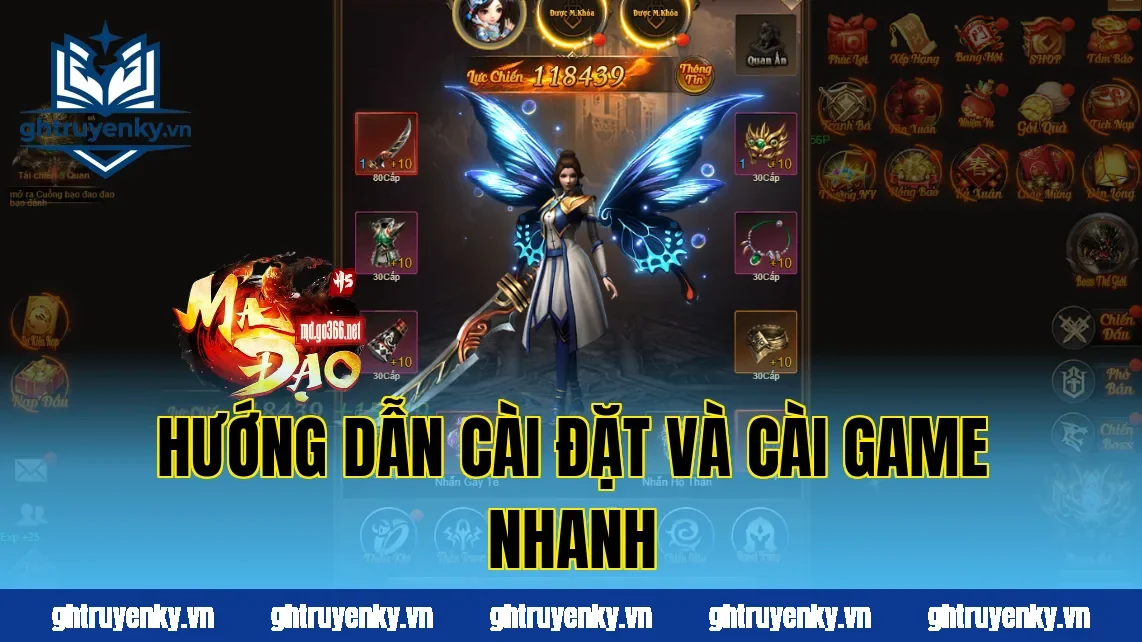 Hướng dẫn cài đặt và cài game nhanh