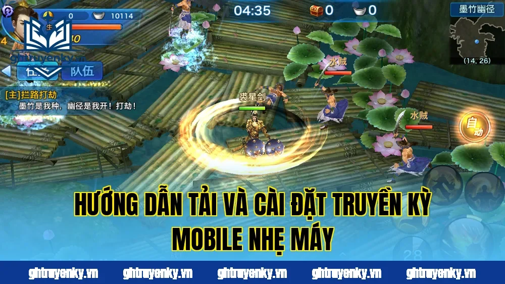 Hướng dẫn tải và cài đặt Truyền Kỳ Mobile nhẹ máy