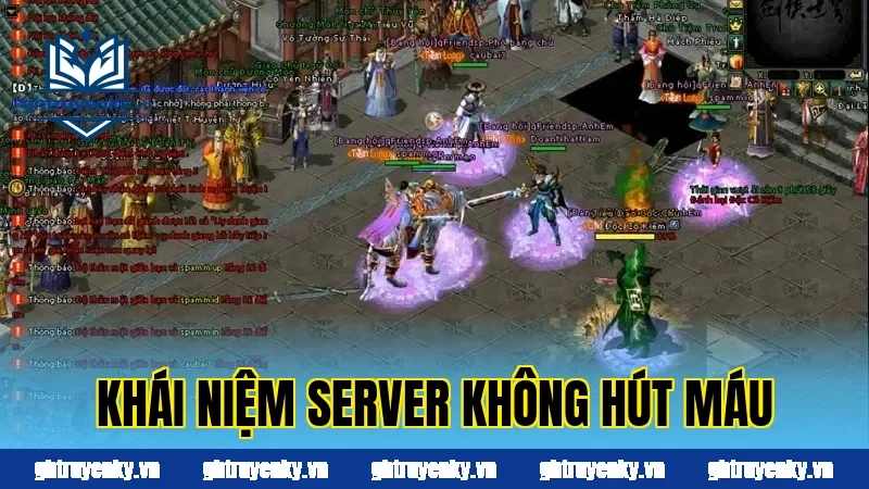 Khái niệm server không hút máu