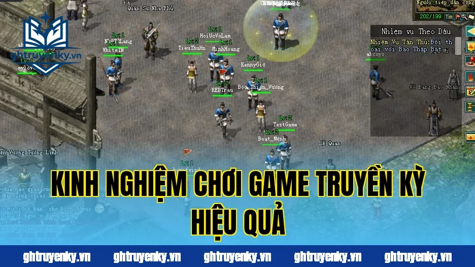 Kinh nghiệm chơi game truyền kỳ hiệu quả