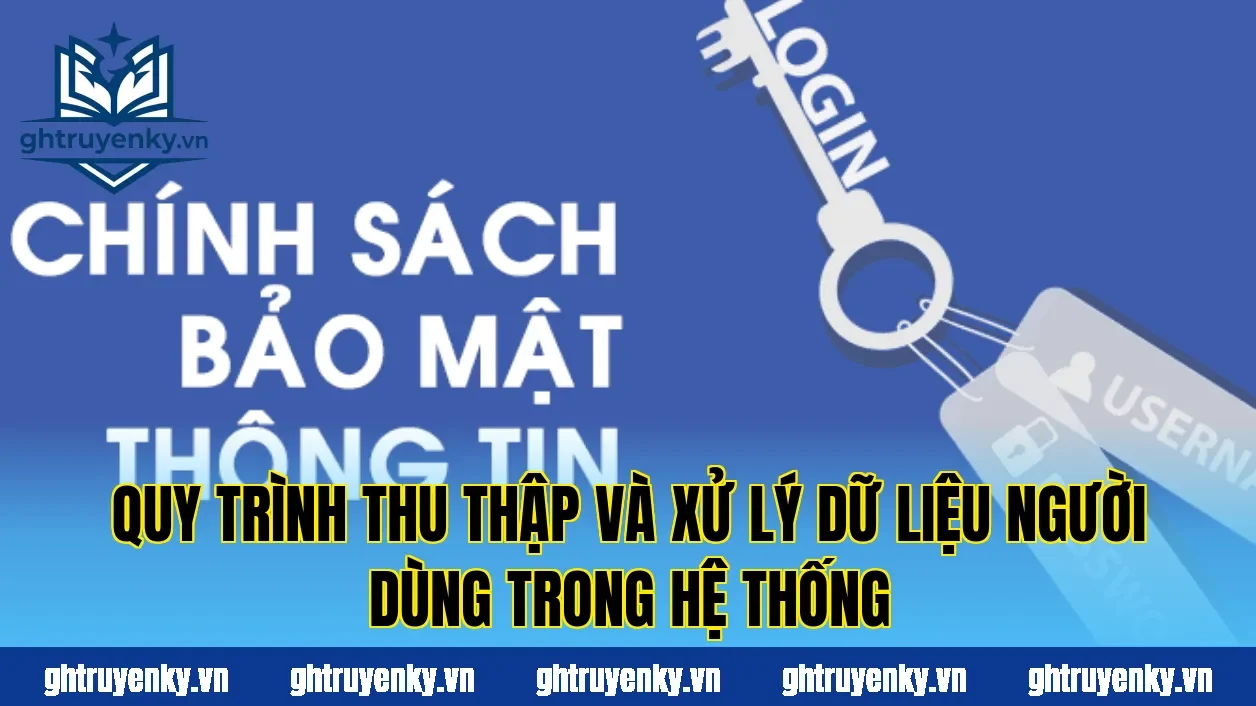 Quy trình thu thập và xử lý dữ liệu người dùng trong hệ thống