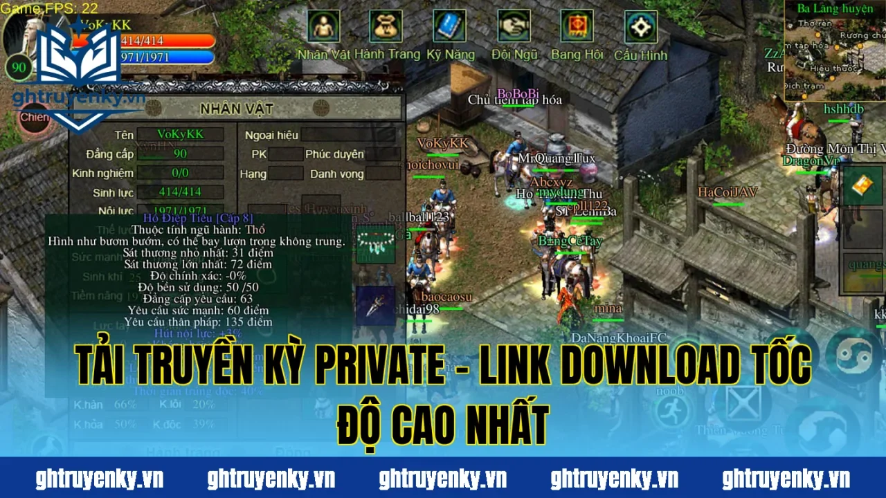 Tải Truyền Kỳ Private – Link Download Tốc Độ Cao Nhất