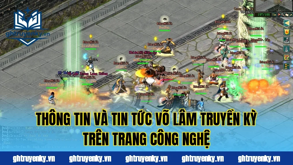 Thông tin và tin tức Võ Lâm Truyền Kỳ trên trang công nghệ