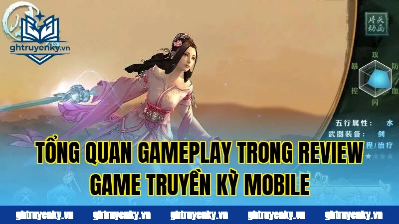 Tổng quan gameplay trong Review game Truyền Kỳ Mobile