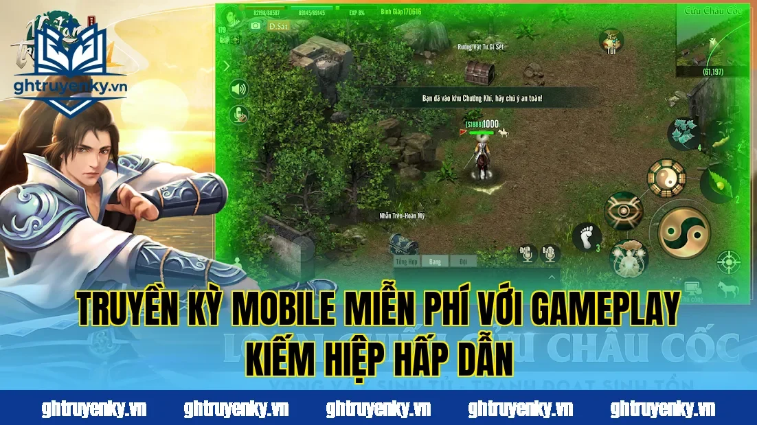 Truyền Kỳ Mobile miễn phí với gameplay kiếm hiệp hấp dẫn