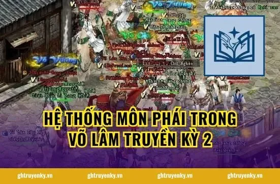 Hệ thống môn phái trong Võ Lâm Truyền Kỳ 2